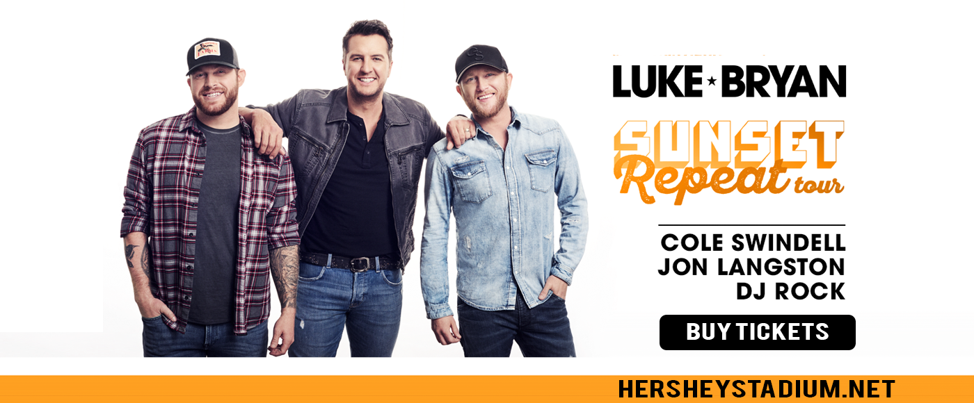 Luke Bryan, Cole Swindell & Jon Langston Tickets 6th June