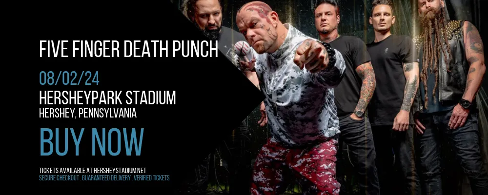 Five Finger Death Punch at Hersheypark Stadium