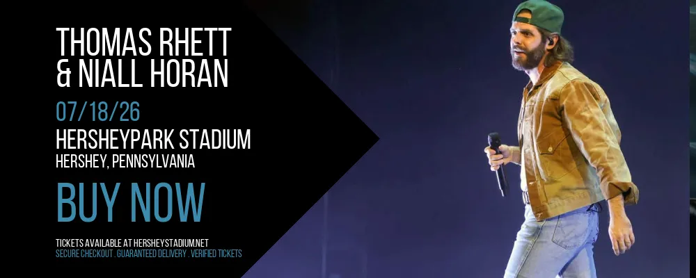 Thomas Rhett & Niall Horan at Hersheypark Stadium